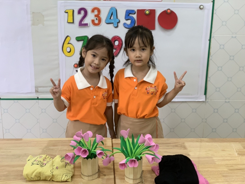 ky nang gap quan ao   choi 3 truong mam non viet my