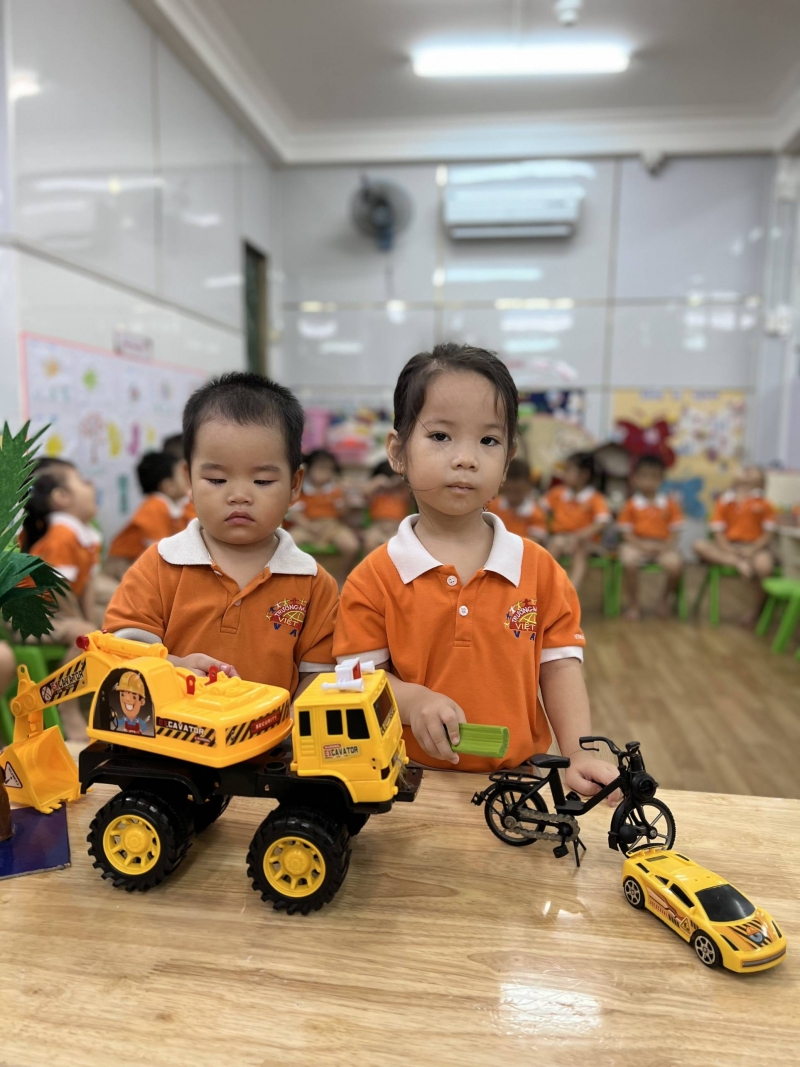 be nhan biet cac phuong tien giao thong   mam 2